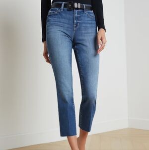 L'AGENCE Sada Cropped Jeans Size 26